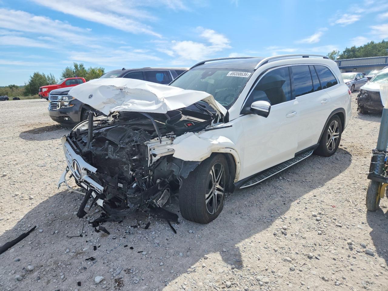 2020 Mercedes-Benz GLS-Class VIN 4JGFF5KE8LA177758 — COPART salvage auction photo