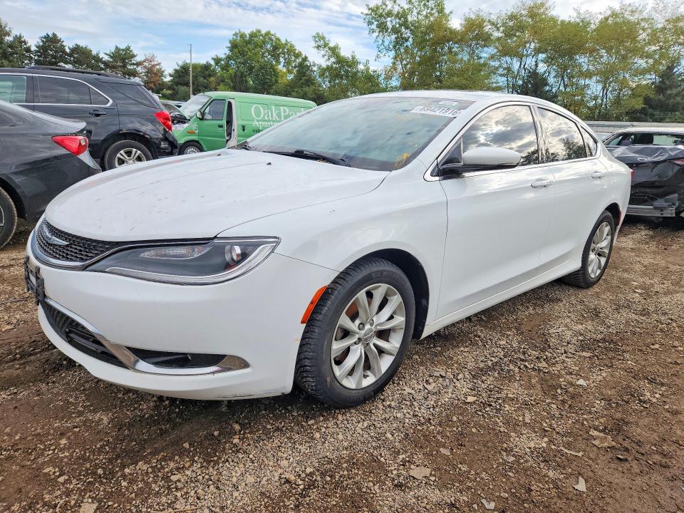2015 Chrysler 200 VIN 1C3CCCCB1FN541206 COPART salvage auction — MECHANICAL, WV - CERTIFICATE OF TITLE (P), sold $450 on 2026-09-29 (photo 1)