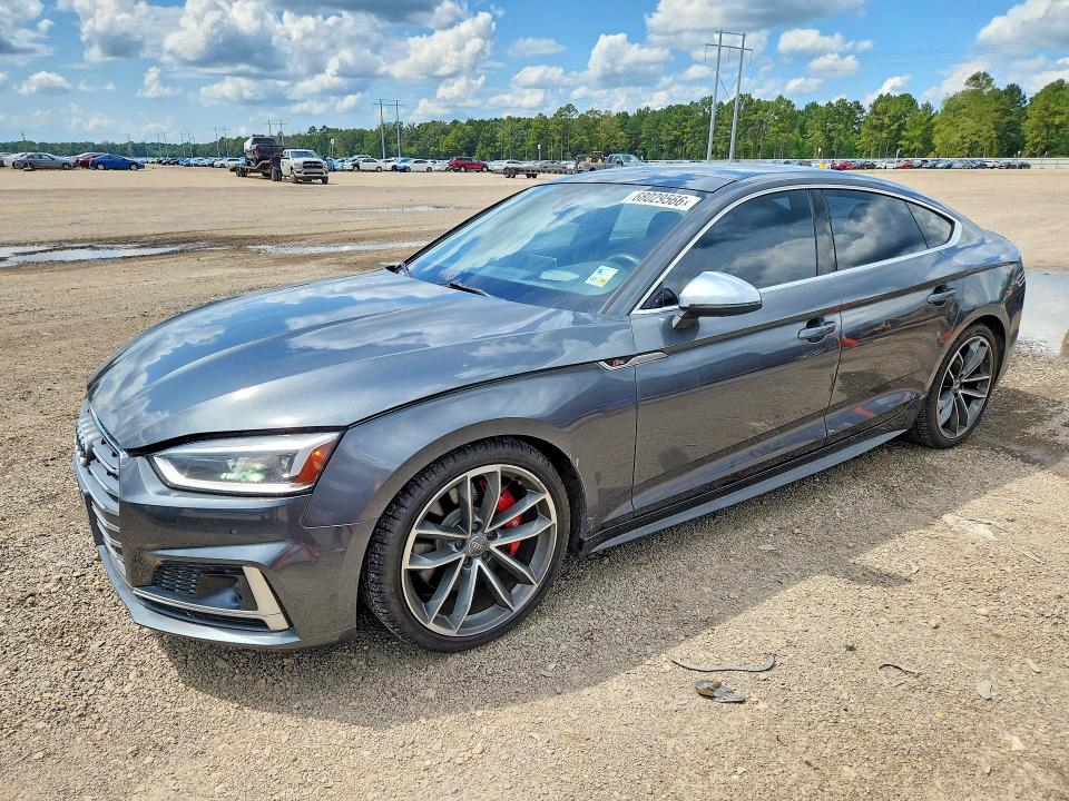 2018 Audi S5 VIN WAUC4CF59JA005874 — COPART salvage auction photo