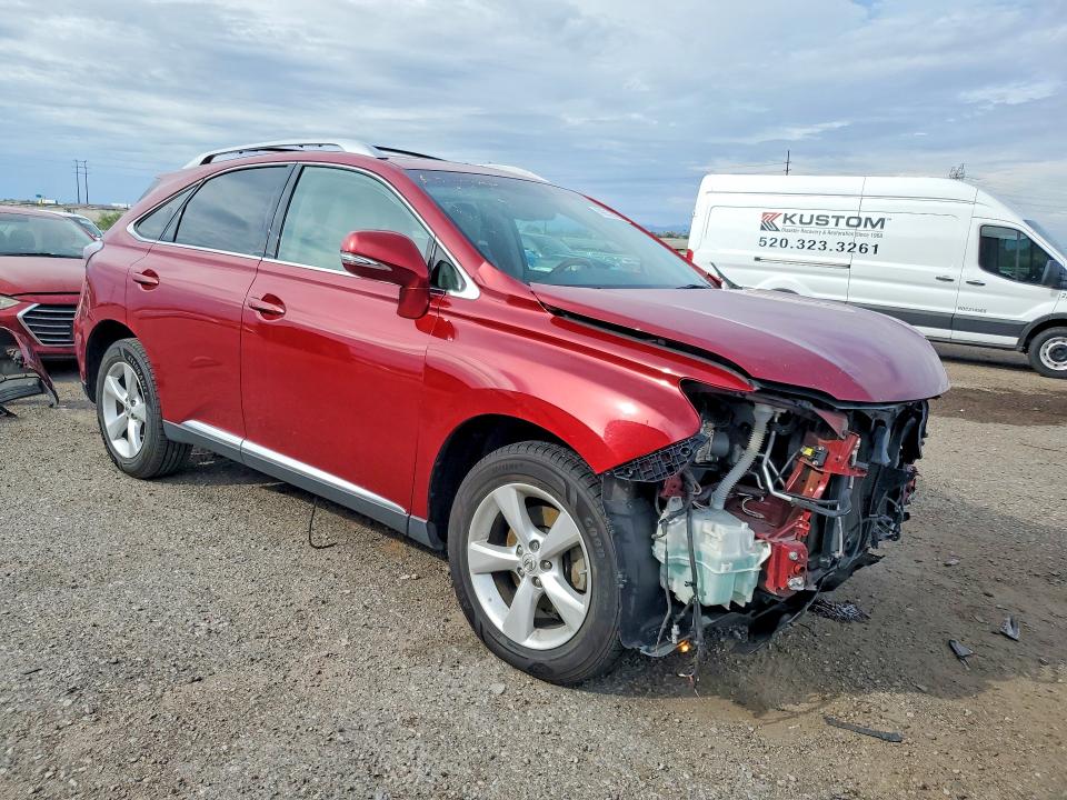 2011 Lexus Rx VIN 2T2BK1BA8BC080831 COPART salvage auction — FRONT END, Az - Cert Of Title - Salvage, sold $2,600 on 2026-10-13 (photo 4)