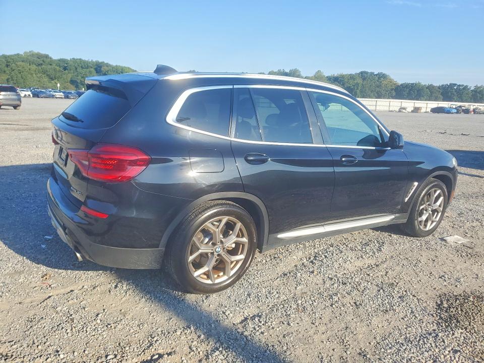 2020 BMW X3 VIN 5UXTY3C0XLLU71609 COPART salvage auction — MINOR DENT/SCRATCHES, Sc - Dealer Only Clean Title (P), sold $11,300 on 2026-10-06 (photo 3)