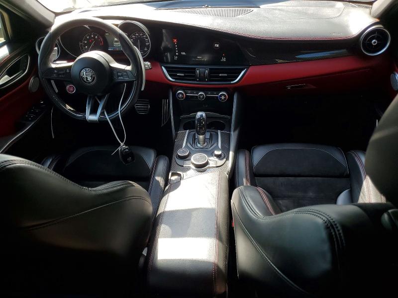 2018 Alfa romeo Giulia VIN ZARFAEAV1J7578704 COPART salvage auction — FRONT END, GA - CERT OF TITLE-SALVAGE, sold $22,500 on 2026-09-29 (photo 8)