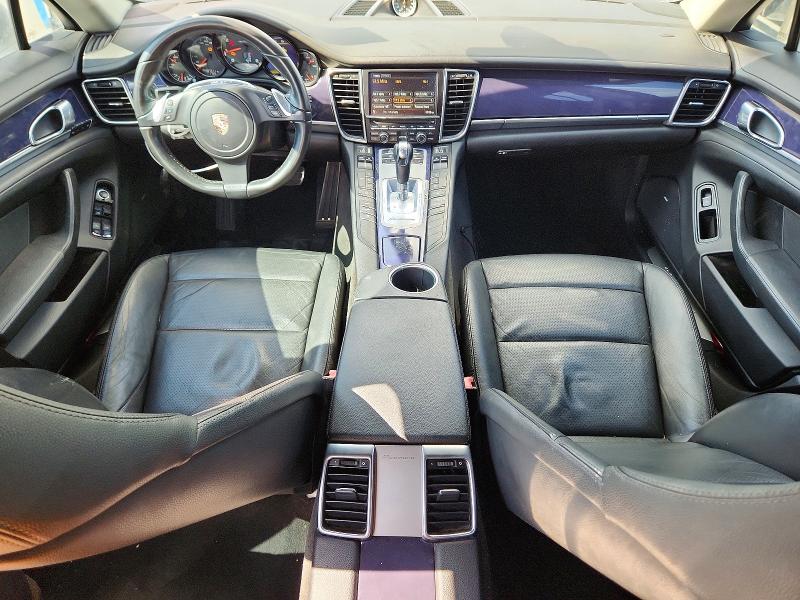 2012 Porsche Panamera VIN WP0AA2A74CL010297 COPART salvage auction — FRONT END, Tx - Certificate Of Title (P), sold $4,450 on 2026-10-01 (photo 8)
