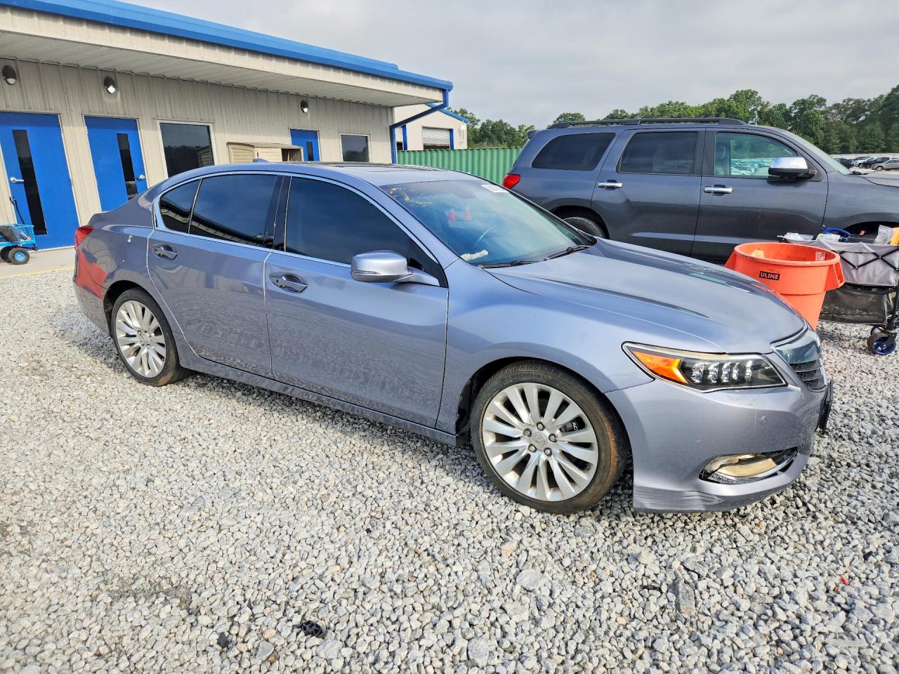 2014 Acura RLX VIN JH4KC1F93EC006892 COPART salvage auction — Front End, MD - CERT OF SALVAGE > 75% DAMAGE, sold $3,000 on 2026-10-01 (photo 4)