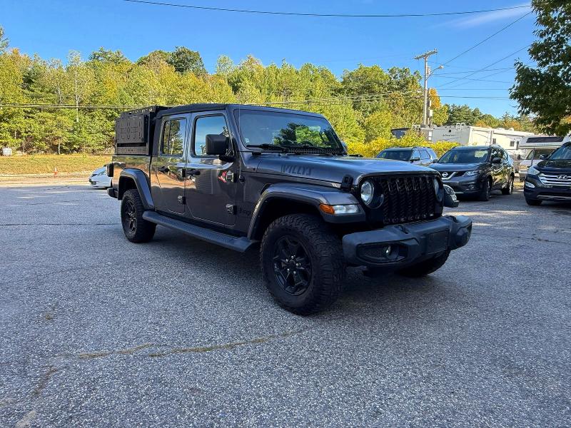 2021 Jeep Gladiator VIN 1C6HJTAG5ML614907 — COPART salvage auction photo