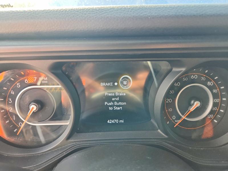 2024 Jeep Wrangler / VIN 1C4PJXDG0RW226271 COPART salvage auction — FRONT END, Tx - Salvage Vehicle Title, sold $16,400 on 2026-10-06 (photo 9)
