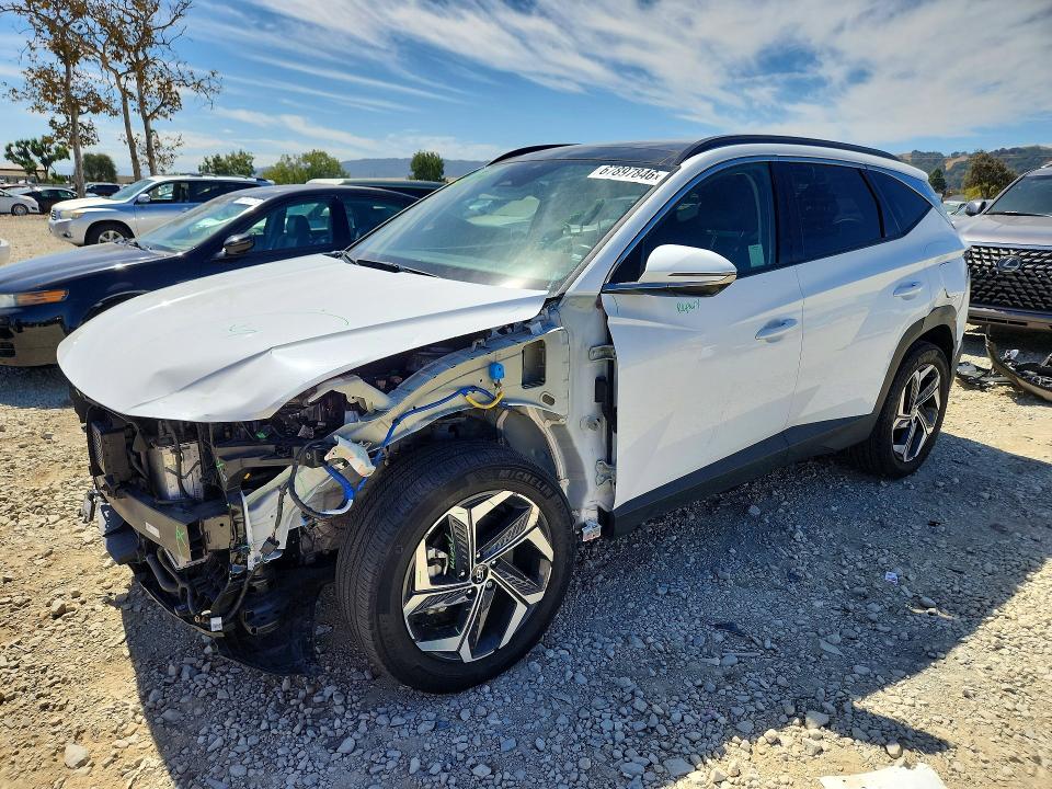 2024 Hyundai Tucson VIN KM8JECD12RU152230 — COPART salvage auction photo