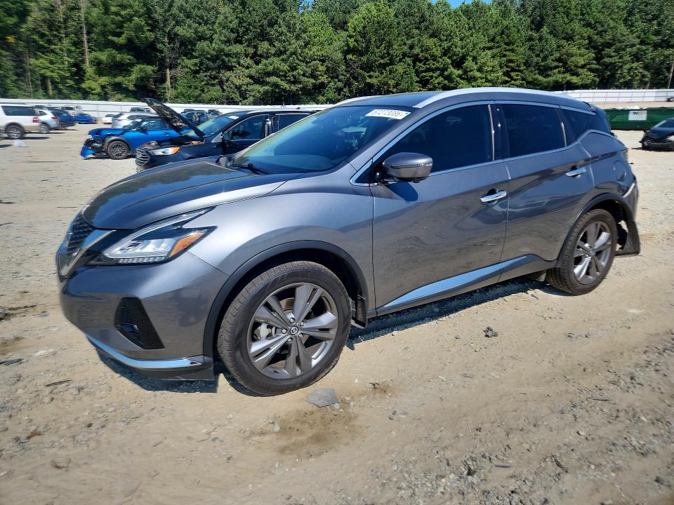 2021 Nissan Murano VIN 5N1AZ2DJ7MC143021 — COPART salvage auction photo