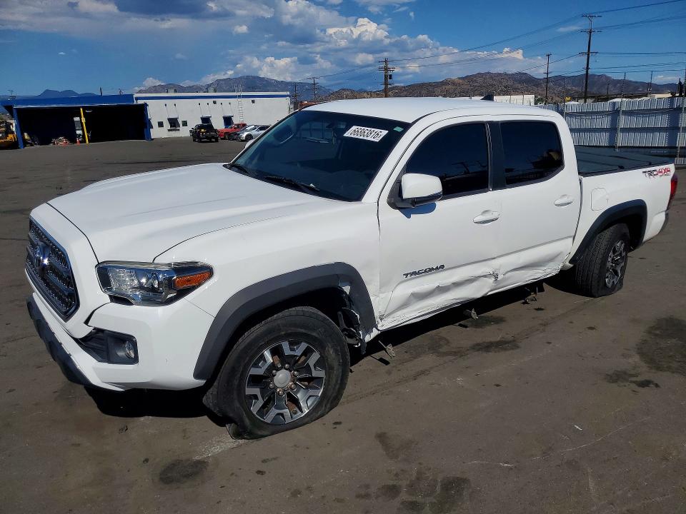 2017 Toyota Tacoma VIN 3TMCZ5AN6HM062117 — COPART salvage auction photo
