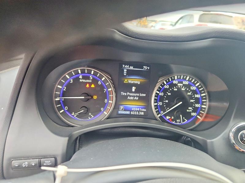 2019 Infiniti Q60 VIN JN1EV7EL1KM290802 COPART salvage auction — FRONT END, Ny - Mv-907A Salvage Certificate, sold $7,400 on 2026-10-05 (photo 9)