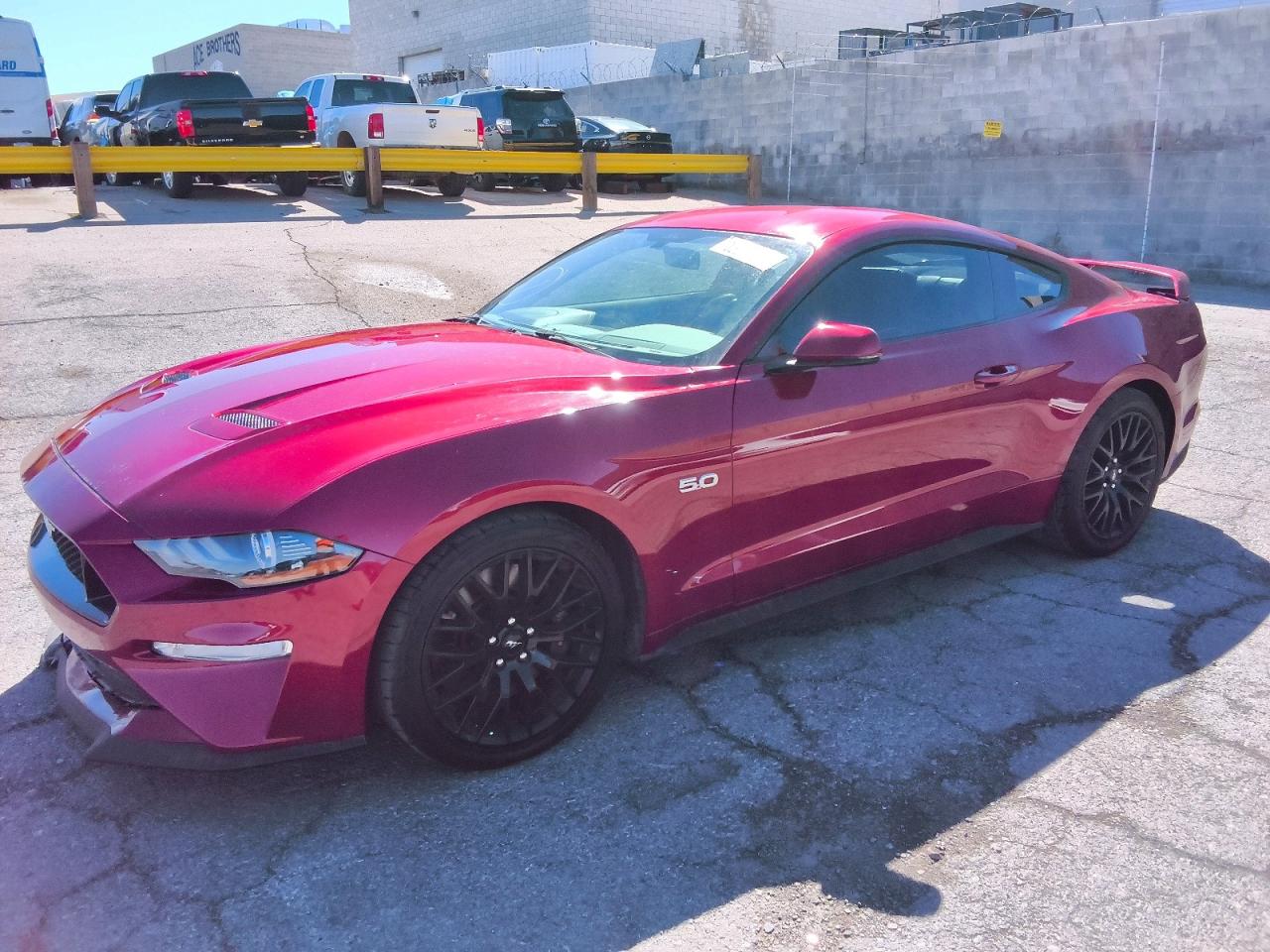 2019 Ford Mustang VIN 1FA6P8CFXK5185951 — COPART salvage auction photo