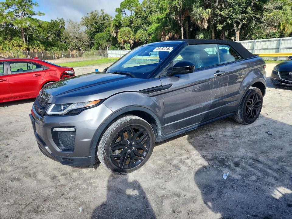 2018 Land rover Range rover evoque VIN SALVC5RX2JH313170 COPART salvage auction — WATER/FLOOD, Fl - Cert Of Title Slvg Rebuildable, sold $9,800 on 2026-10-07 (photo 1)
