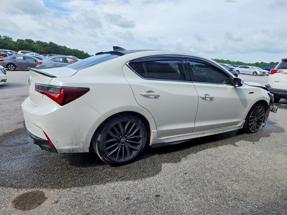 2020 Acura Ilx VIN 19UDE2F83LA001204 COPART salvage auction — FRONT END, WV - CERTIFICATE OF TITLE (P), sold $5,500 on 2026-09-21 (photo 3)