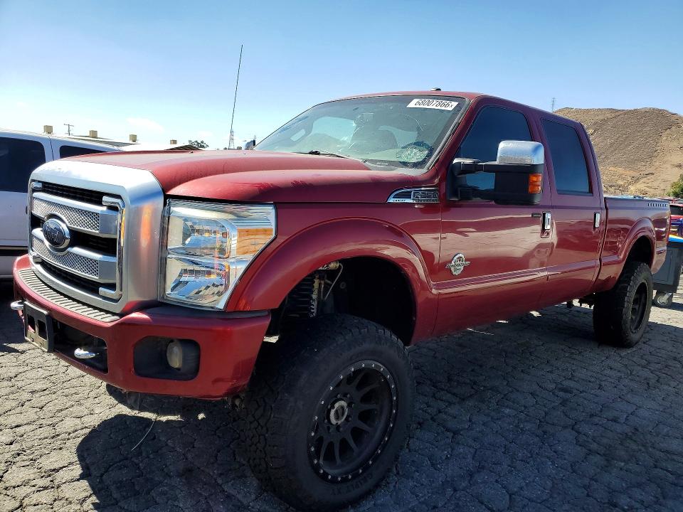2013 Ford F250 VIN 1FT7W2BT0DEB75406 — COPART salvage auction photo