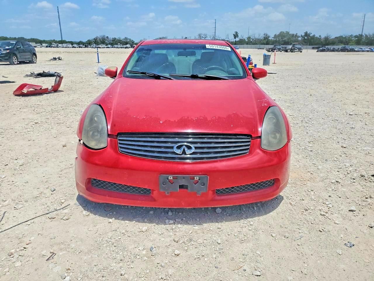 2004 Infiniti G35 VIN JNKCV54E24M817632 COPART salvage auction — Rear End, Sv - Salvage Title, sold $275 on 2026-09-24 (photo 5)