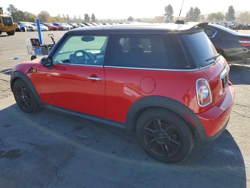 2012 Mini Cooper VIN WMWSU3C53CT367917 COPART salvage auction — FRONT END, Ca - Dis/Dlr/Exp Only Clean Title, sold $225 on 2026-10-02 (photo 2)