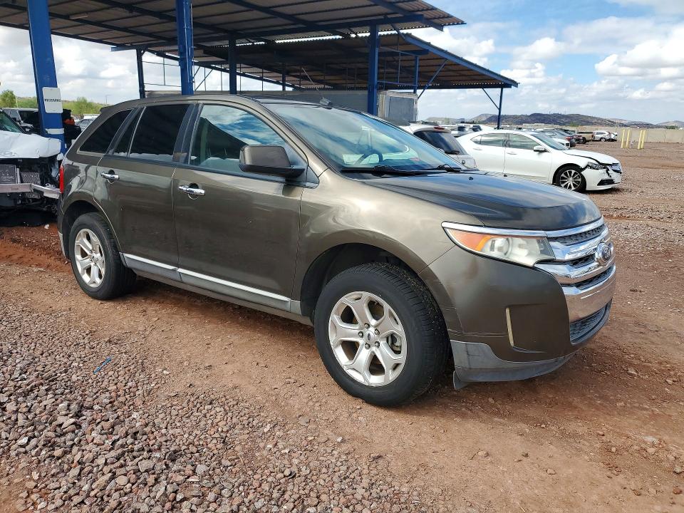 2011 Ford Edge VIN 2FMDK3JC0BBA86297 COPART salvage auction — REAR END, Az - Cert Of Title - Salvage, sold $1,099 on 2026-09-29 (photo 4)