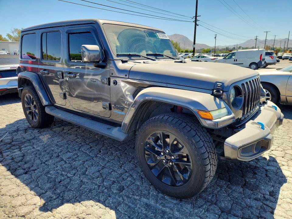 2021 Jeep Wrangler / VIN 1C4JJXP66MW716926 COPART salvage auction — MINOR DENT/SCRATCHES, Nv - Dis/Dlr/Exp Only Clean Title (P), sold $15,200 on 2026-10-15 (photo 4)