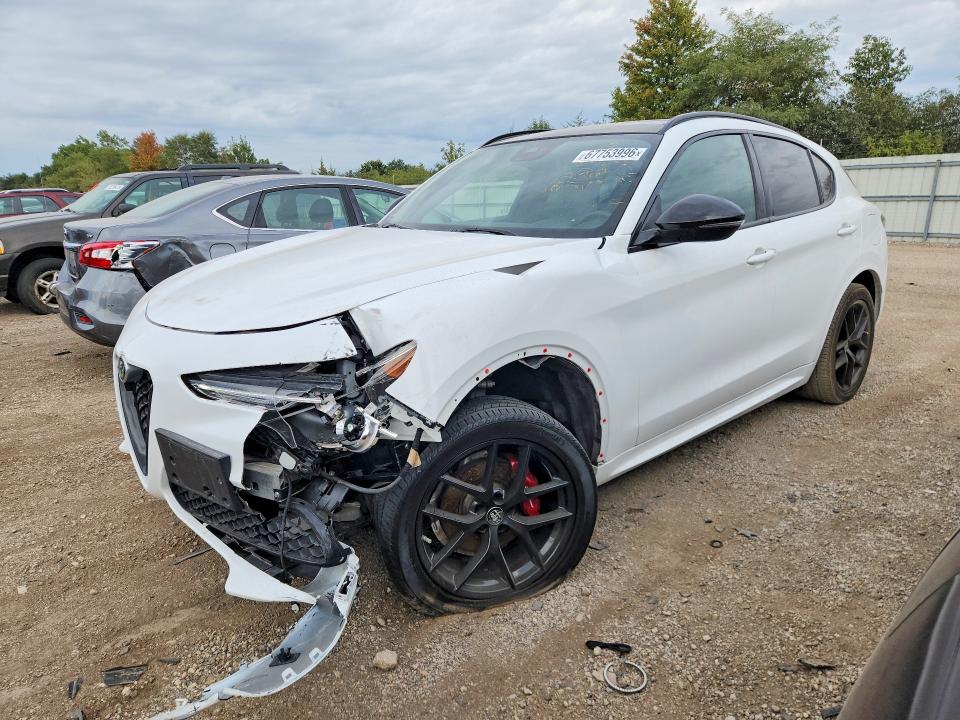 2021 Alfa romeo Stelvio VIN ZASPAKBN2M7D12194 — COPART salvage auction photo