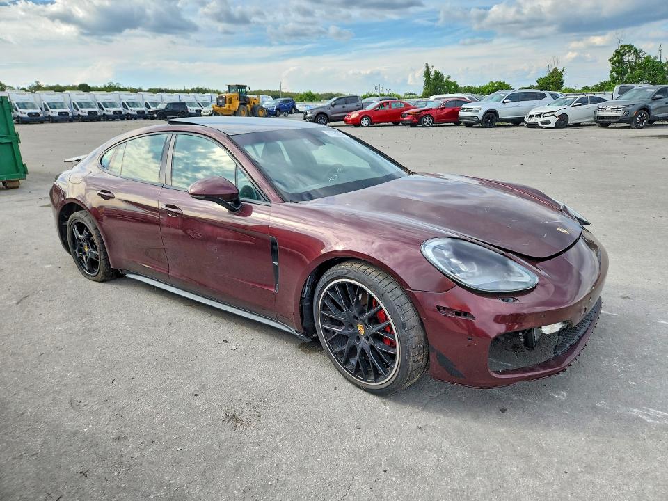 2018 Porsche Panamera VIN WP0AA2A71JL104666 COPART salvage auction — FRONT END, Ca - Salvage Certificate, sold $5,000 on 2026-10-13 (photo 4)