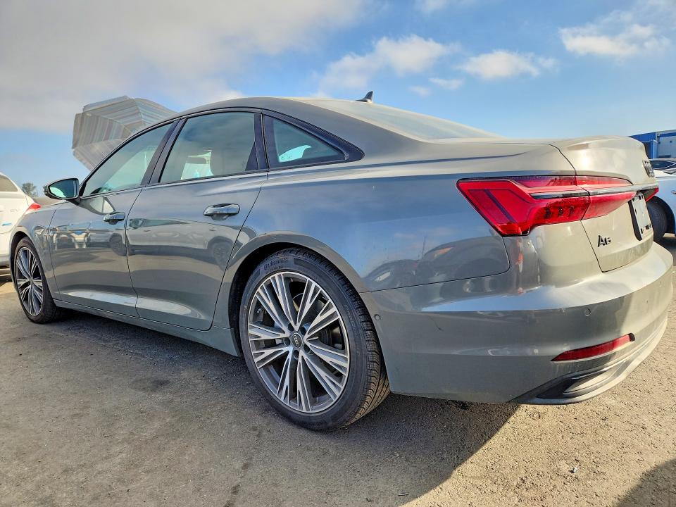 2024 Audi A6 VIN WAUE3BF27RN054667 COPART salvage auction — SIDE, CA - SALVAGE CERTIFICATE, sold $16,800 on 2026-09-04 (photo 2)