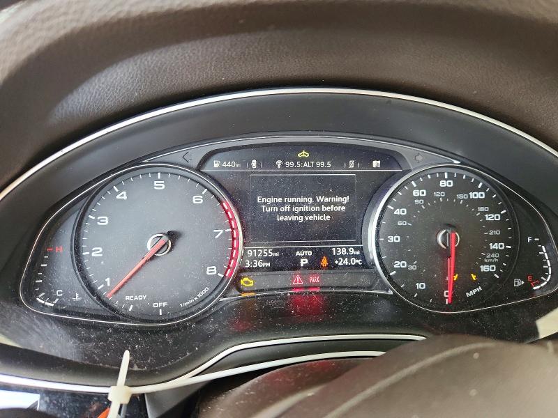2018 Audi Q7 VIN WA1LAAF77JD000506 COPART salvage auction — MINOR DENT/SCRATCHES, Il - Cert Of Title-Corrected (P), sold $4,400 on 2026-10-08 (photo 9)
