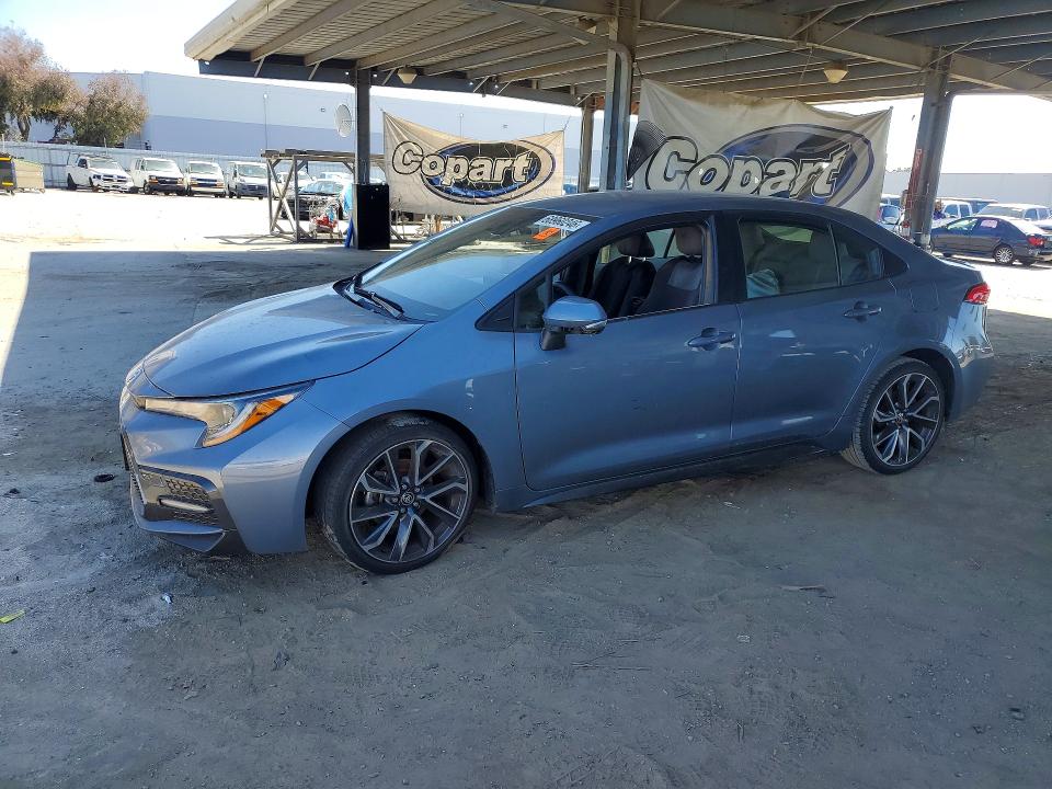 2022 Toyota Corolla VIN JTDS4MCE9N3500627 — COPART salvage auction photo
