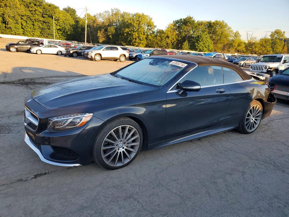 2017 Mercedes-benz S-klasse VIN WDDXK8CB9HA024684 — COPART salvage auction photo