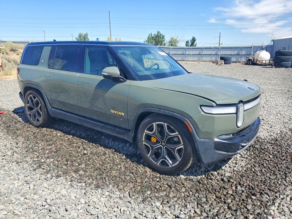 2023 Rivian R1s VIN 7PDSGABL7PN004344 COPART salvage auction — REAR END, Ca - Salvage Certificate, sold $21,400 on 2026-10-22 (photo 4)
