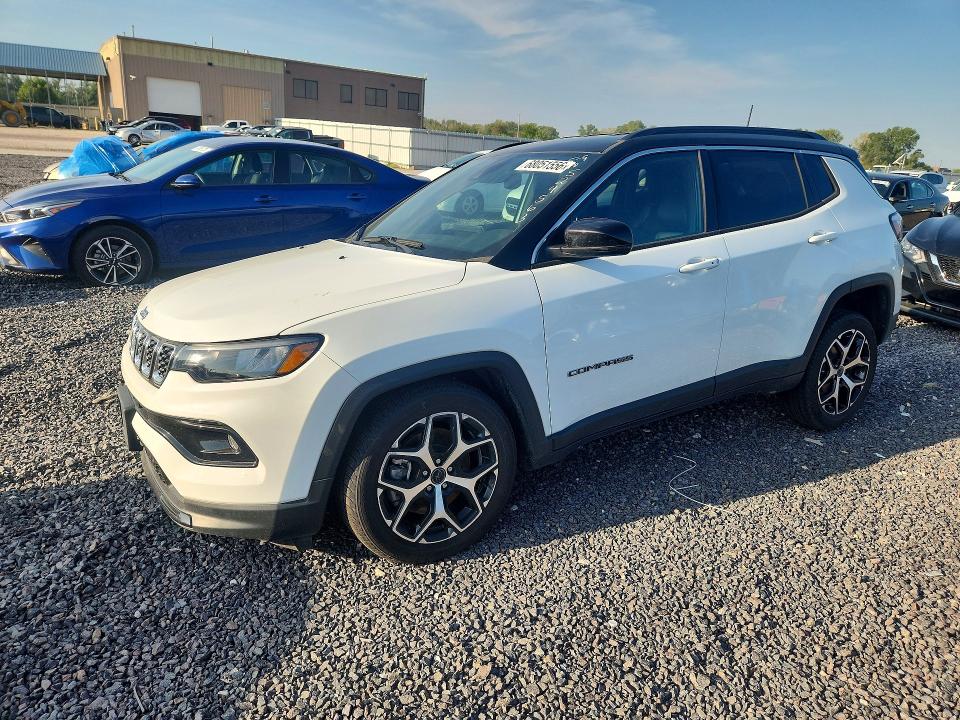 2025 Jeep Compass VIN 3C4NJDCN0ST524563 — COPART salvage auction photo