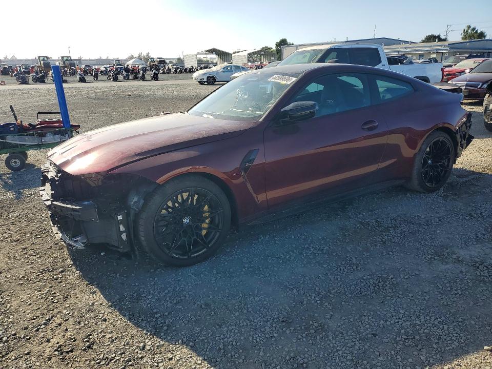 2025 BMW M4 VIN WBS33HK08SCT89738 — COPART salvage auction photo