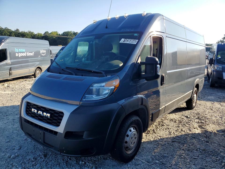 2021 Ram Promaster 3500 VIN 3C6FRVJG0ME503380 — COPART salvage auction photo
