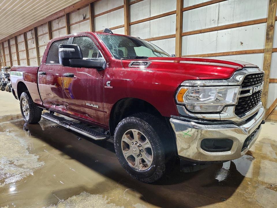 2024 Ram 2500 VIN 3C6UR5DLXRG348865 COPART salvage auction — SIDE, Oh - Certificate Of Title (P), sold $18,500 on 2026-09-23 (photo 4)