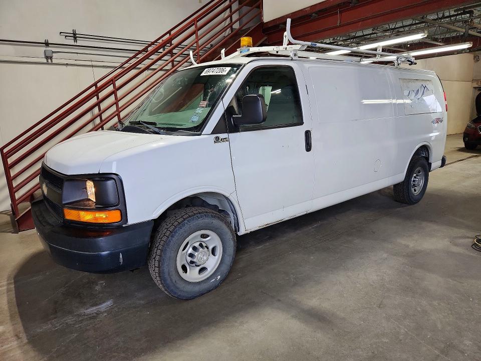 2014 Chevrolet Express VIN 1GCZGUCA6E1185672 — COPART salvage auction photo