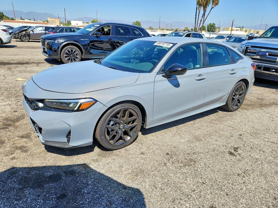 2026 Honda Civic VIN 2HGFE2F51TH607665 — COPART salvage auction photo
