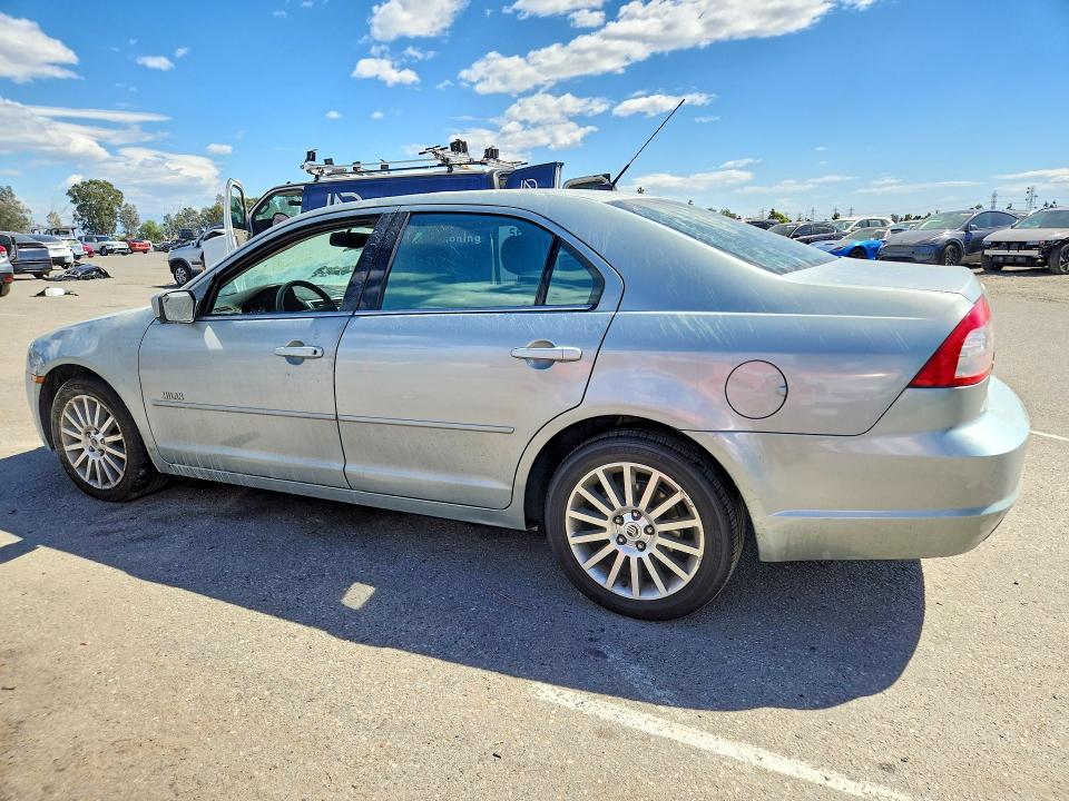 2007 Mercury Milan VIN 3MEHM08Z97R660069 COPART salvage auction — BURN, CA - SALVAGE CERTIFICATE, sold $200 on 2026-10-13 (photo 2)