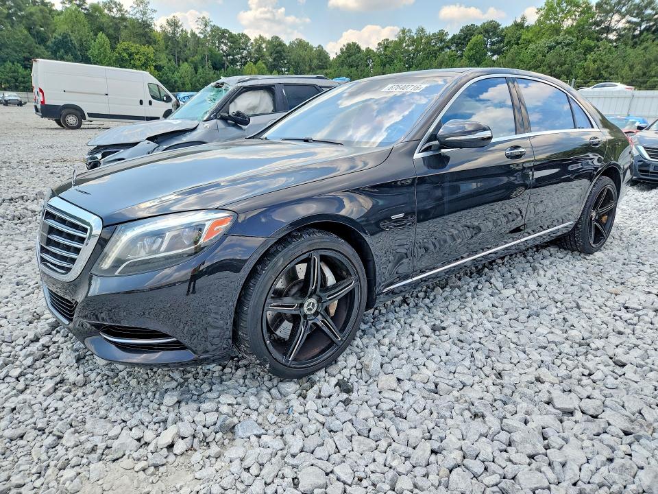 2014 Mercedes-benz S class VIN WDDUG8CB4EA008831 — COPART salvage auction photo