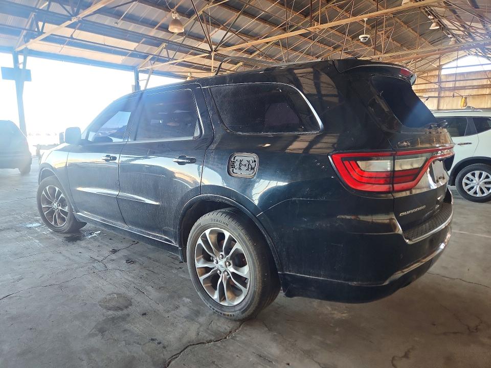 2019 Dodge Durango VIN 1C4RDHDG0KC650501 COPART salvage auction — REAR END, Salvage Title, sold $2,800 on 2026-10-07 (photo 2)