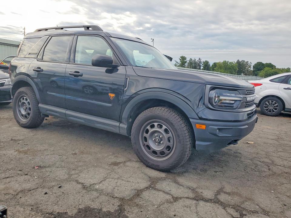 2022 Ford Bronco VIN 3FMCR9D9XNRD32031 COPART salvage auction — REAR END, Pa - Certificate Of Salvage, sold $9,100 on 2026-09-18 (photo 4)