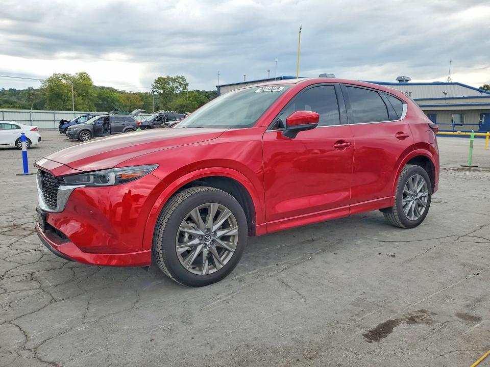2025 Mazda Cx-5 VIN JM3KFBEM6S0711355 COPART salvage auction — SIDE, TN - SALVAGE CERTIFICATE (P), sold $12,200 on 2026-09-21 (photo 1)