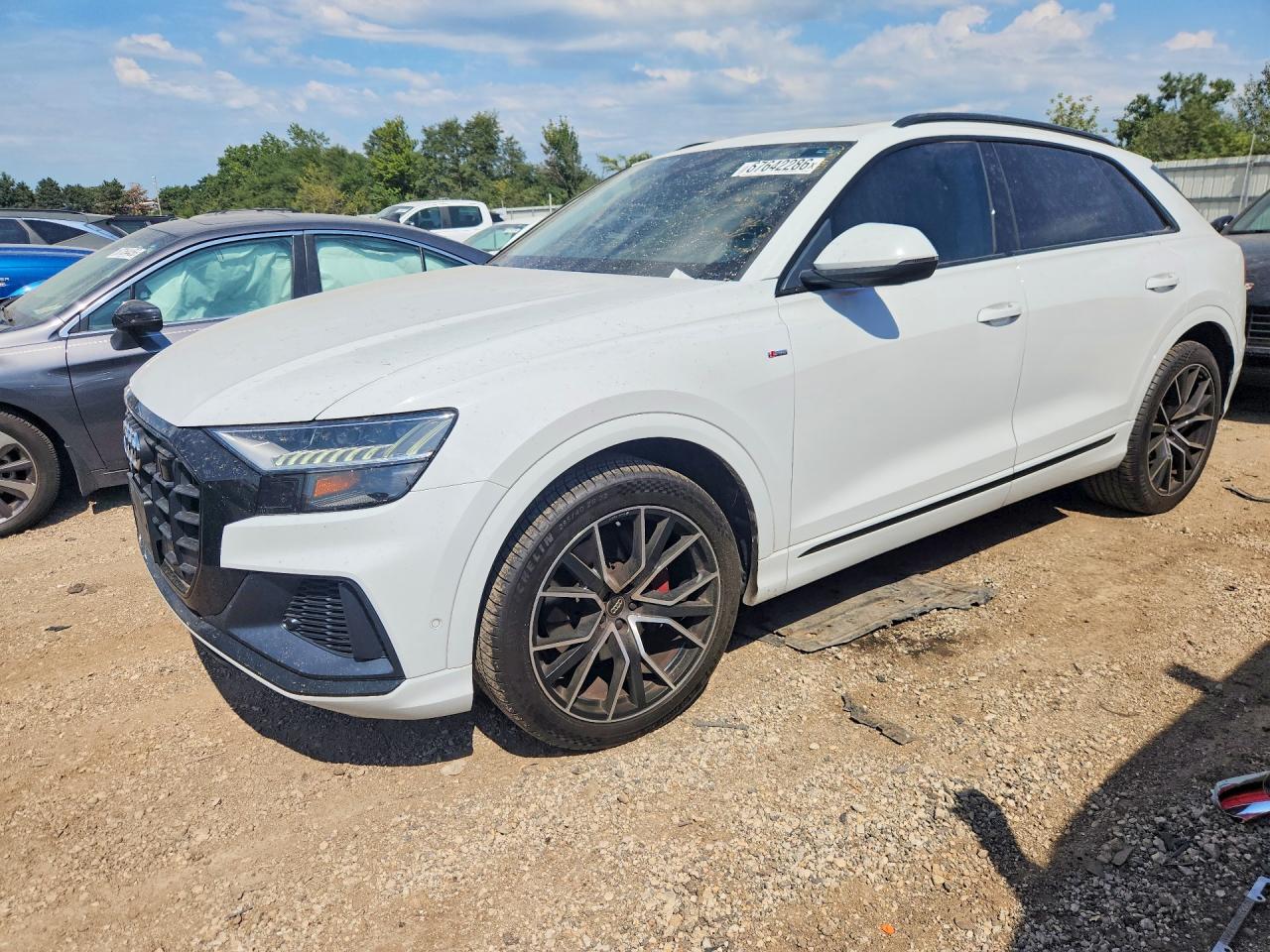 2019 Audi Q8 VIN WA1FVAF13KD044579 — COPART salvage auction photo