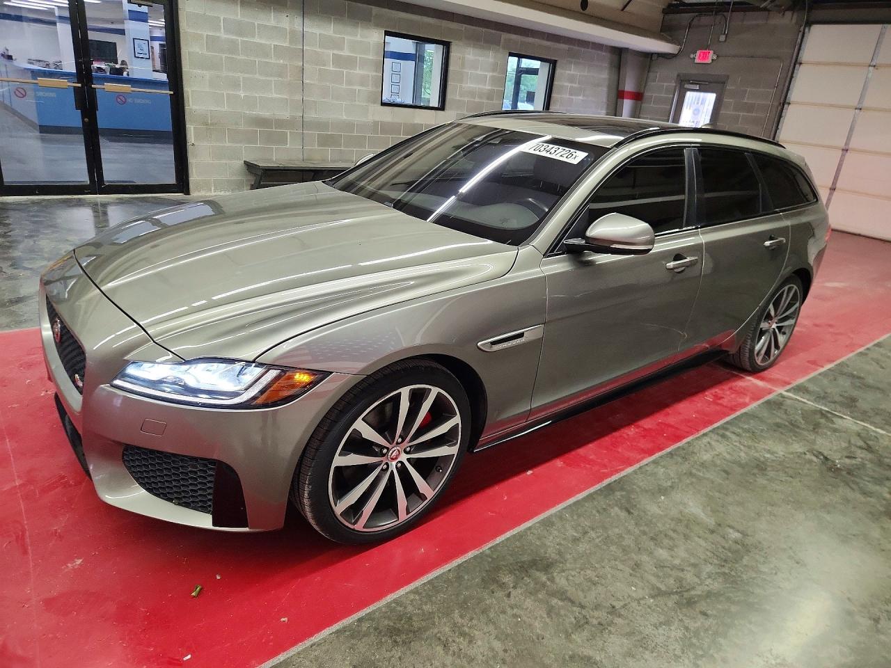 2018 Jaguar XF VIN SAJBM2FV5JCY63888 — COPART salvage auction photo