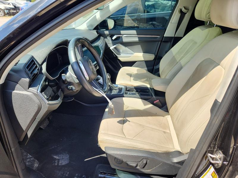 2020 Audi Q3 VIN WA1AECF35L1047266 COPART salvage auction — FRONT END, Tx - Certificate Of Title, sold $8,400 on 2026-10-09 (photo 7)