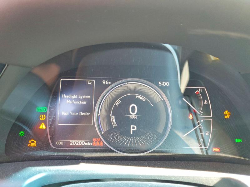 2025 Lexus ES VIN 58ADA1C13SU054370 COPART salvage auction — FRONT END, Az - Cert Of Title - Salvage, sold $18,700 on 2026-09-10 (photo 9)