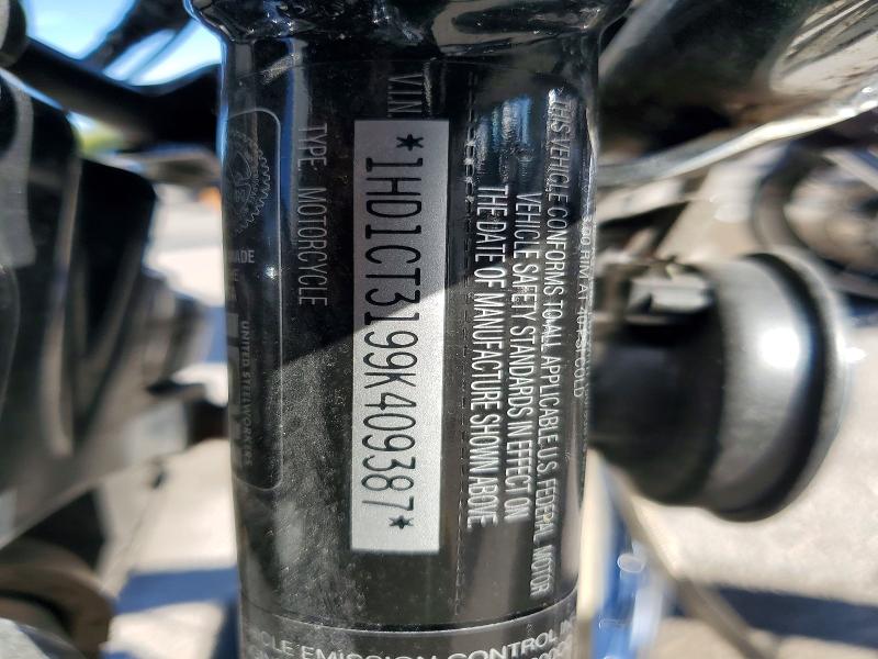 2009 Harley-davidson Xl1200 VIN 1HD1CT3199K409387 COPART salvage auction — MINOR DENT/SCRATCHES, Il - Certificate Of Title, sold $1,050 on 2026-09-22 (photo 9)