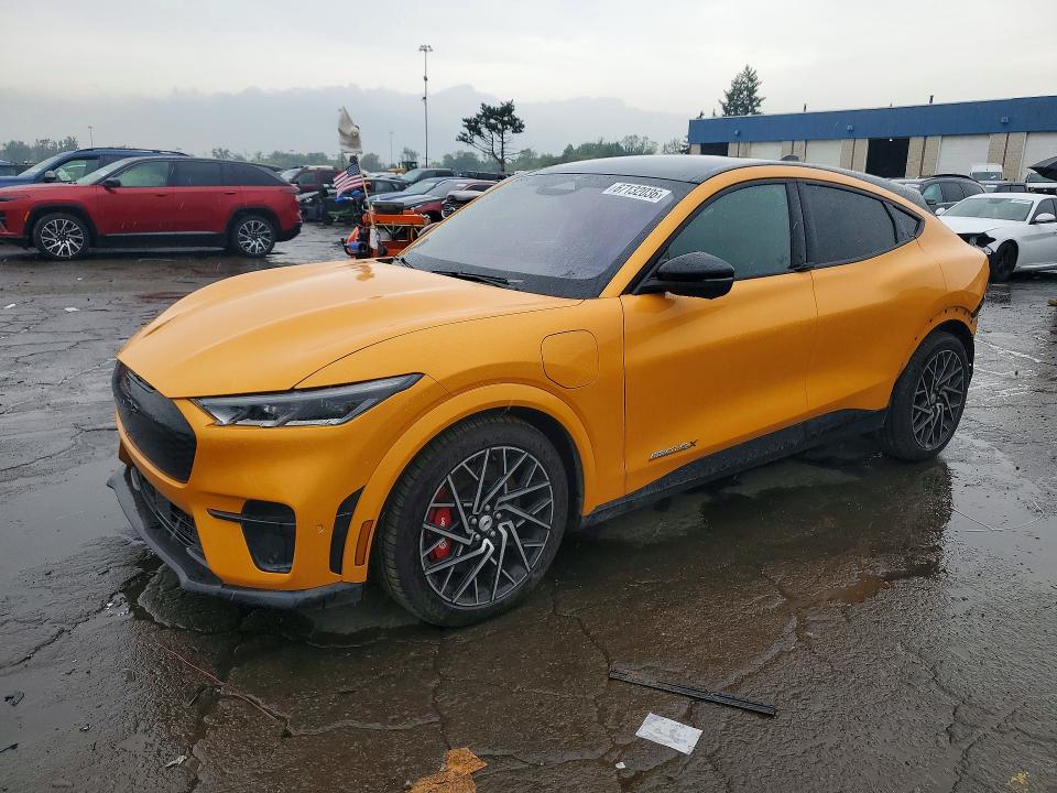 2021 Ford Mustang mach-e VIN 3FMTK4SXXMME00056 — COPART salvage auction photo