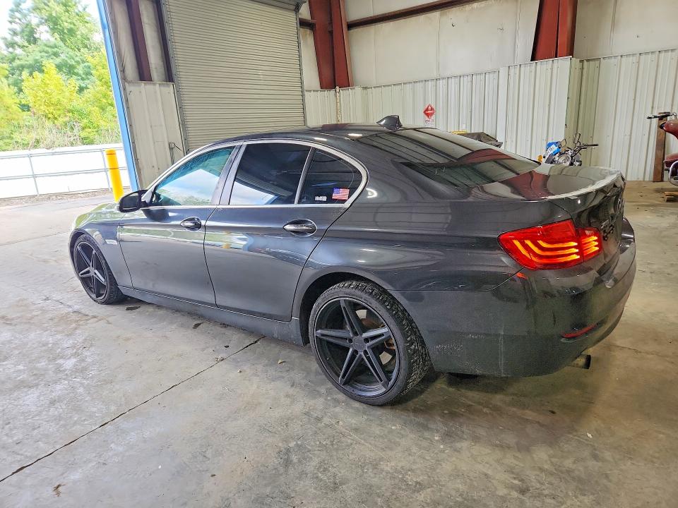 2014 BMW 5er VIN WBA5B3C56ED538840 COPART salvage auction — NORMAL WEAR, Salvage Title, sold $525 on 2026-10-10 (photo 2)