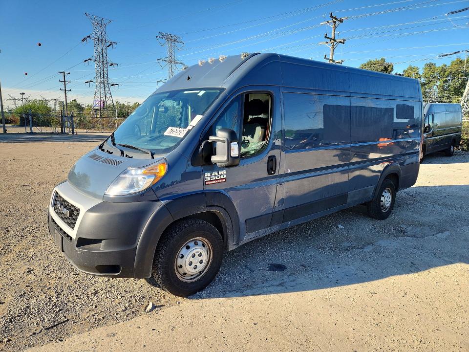 2021 Ram Promaster 3500 VIN 3C6FRVJG8ME500890 — COPART salvage auction photo