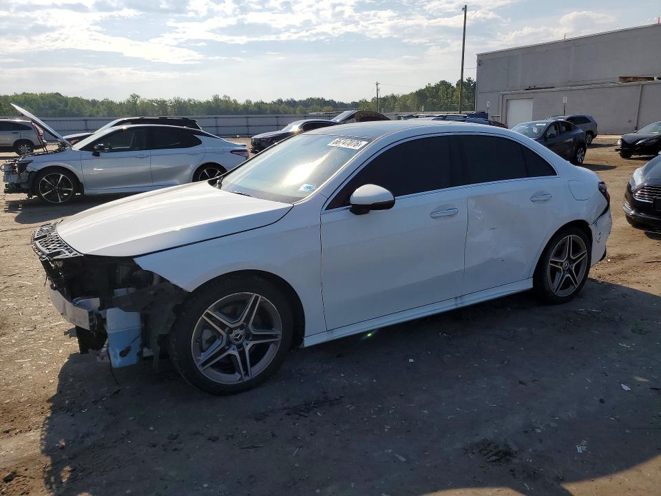 2022 Mercedes-benz A-klasse VIN W1K3G4FB0NJ362989 — COPART salvage auction photo