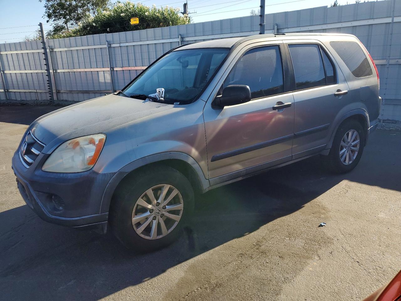 2006 Honda CR-V VIN JHLRD68546C024312 COPART salvage auction — Minor Dent/Scratches, CA - DIS/DLR/EXP ONLY CLEAN TITLE, sold $725 on 2026-10-01 (photo 1)